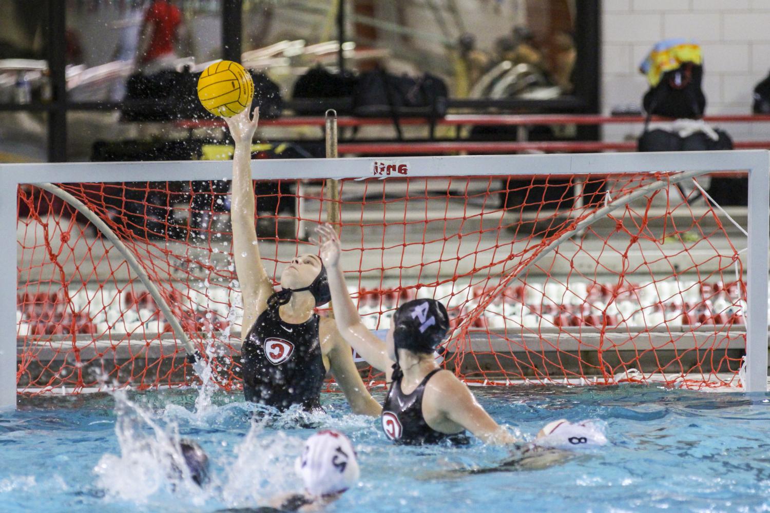 <a href='http://wrpy.shuguangprinting.com'>博彩网址大全</a> student athletes compete in a water polo tournament on campus.